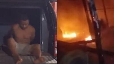 Homem é preso após incendiar casa da ex-companheira em Peritoró no MA