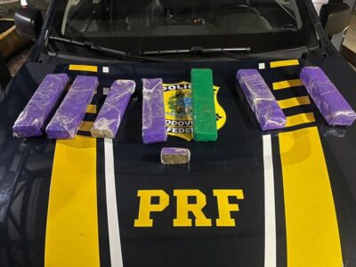 PRF flagra transporte de drogas em ônibus que saía de São Paulo para o Maranhão