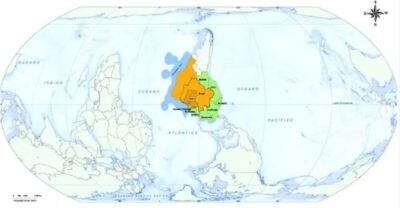 IBGE lança novo mapa-múndi invertido com Belém no centro em homenagem à COP30