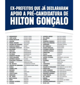 Hilton Gonçalo fortalece alianças e se consolida como nome de destaque ao Senado