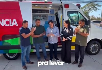 Solange Almeida destaca entrega de nova ambulância ao município de São João do Caru