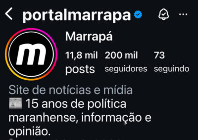 Marrapá alcança 50 milhões de visualizações por mês e atinge 200 mil seguidores no Instagram