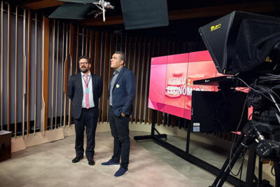 Diretor de Comunicação da Assembleia visita rádio e TV Senado