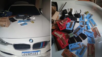 PM e funcionário de empresa são presos por ataque a carro-forte