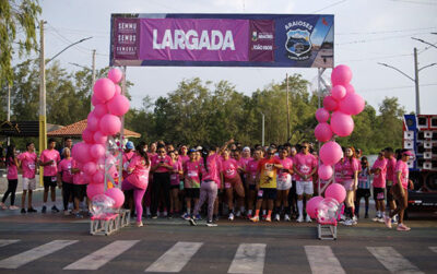 Araioses realiza a 1ª Corrida do Outubro Rosa e celebra a força das mulheres