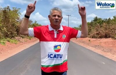 Prefeito Walace Azevedo, torna sonho realidade sobre estrada de piçarra até asfalto!