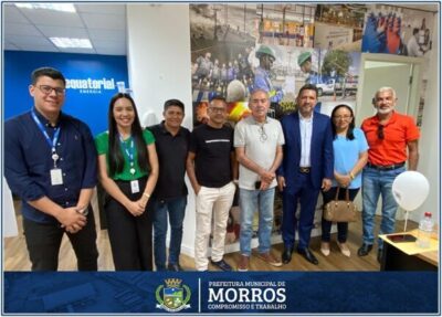 Prefeito Paraíba reuniu-se com representantes do Grupo Equatorial Energia