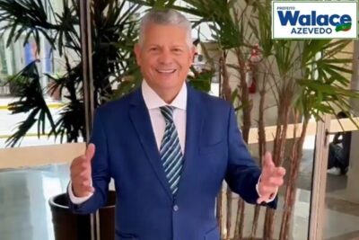 Prefeito Walace esteve em Brasília e mandou um recado para os alunos que vão fazer o Enem!