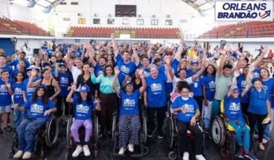 Secretário Municipalista Orleans Brandão participa da cerimônia de entrega do Pix Bolsa Atleta!