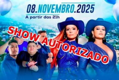 TJ autoriza show de Maiara e Maraisa em Governador Nunes Freire
