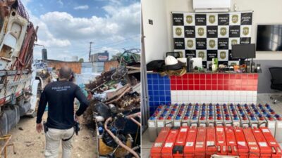 Dupla é presa por furtar equipamentos da Vale avaliados em R$ 500 mil