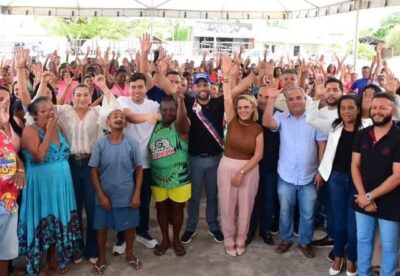 Em parceria com o Governo do Estado, Edilson da Alvorada entrega quase 500 cartões do programa ‘Maranhão Livre da Fome’ em Palmeirândia