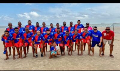 Vereador Rommeo Amin realiza abertura da 1ª Copa de Futebol de Praia na Ponta D’Areia..