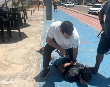 Tenente da polícia militar age rapidamente e frustra tentativa de assalto na orla de São Luís