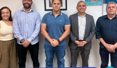 Novo diretor da 10ª Ciretran de Timon é recebido por Diego Rolim na sede do Detran-MA