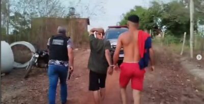 Polícia Civil realiza operação e detém três pessoas na Vila Abraão, em Itapecuru Mirim