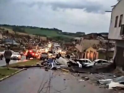 Tornado deixa seis mortos, dois desaparecidos e mais de 430 feridos no Paraná