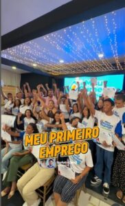 Caxias: Gentil Neto e a alegria dos jovens com o 1º emprego…
