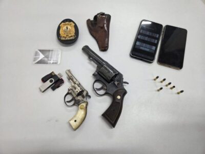 POLÍCIA CIVIL DO MARANHÃO PRENDE PAI E FILHO POR POSSE ILEGAL DE ARMA DE FOGO EM TIMON