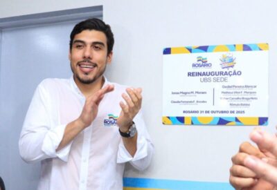 UBS da Sede é totalmente reformada e entregue à população pelo prefeito Jonas Magno