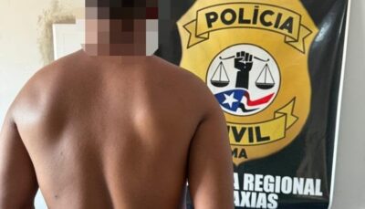 Polícia Civil prende homem em Caxias condenado por roubo a construtora