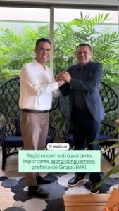 PREFEITO GILSON GUERREIRO LEVA GRAJAÚ A BRASÍLIA E GARANTE NOVIDADES PARA O POVO!