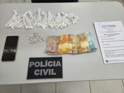EM TIMON, POLÍCIA CIVIL PRENDE MULHER POR TRÁFICO DE DROGAS