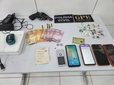 POLÍCIA CIVIL PRENDE CASAL E HOMEM EM OPERAÇÕES DISTINTAS CONTRA O TRÁFICO DE DROGAS EM TIMON