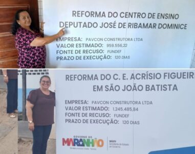 Governador Carlos Brandão anuncia mais de R$ 2 milhões para recuperar escolas estaduais em São João Batista