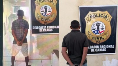 DURANTE AÇÕES DISTINTAS, POLÍCIA CIVIL PRENDE TRÊS SUSPEITOS DE HOMICÍDIOS EM CAXIAS