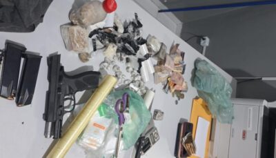 PCMA desarticula célula criminosa em Buriti e prende 7 com drogas, dinheiro e armamento pesado