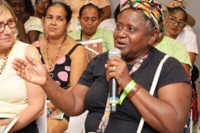 Na COP30, mulheres discutem financiamento e denunciam mortes de quebradeiras de coco babaçu da Baixada Maranhense