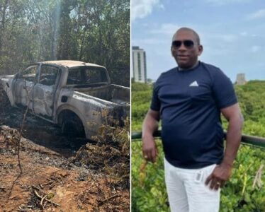 Corpo dentro empresário da Baixada Maranhense é encontrado carbonizado dentro de carro na BR-230