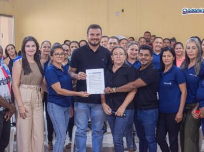 Secretário de Saúde Clodomirzinho participa de encontro com Agentes Comunitários de Saúde em São Domingos do Maranhão