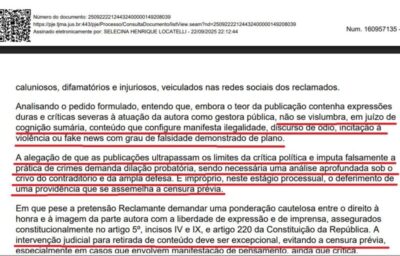 Justiça nega pedido do prefeito de Açailândia contra jornalistas