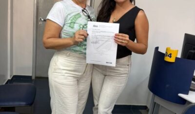 Prefeita Etelvina dá boas-vindas à nova secretária de Saúde de Igarapé Grande