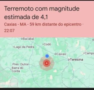 Forte Tremor de Terra Assusta Moradores em São João do Sóter (MA)