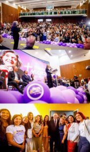Eliziane Game promove evento para reforçar a presença das mulheres na política, com presença da ministra Cármen Lúcia