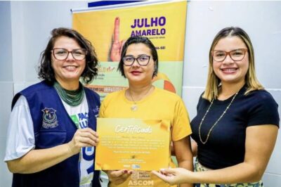 Encerramento da campanha “Julho Amarelo” em Paço do Lumiar, realiza treinamento com profissionais da área de beleza