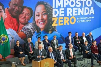 Sancionada isenção do Imposto de Renda para quem ganha até R$ 5 mil por mês