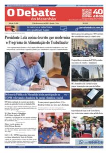 Jornal O Debate do dia 12/11/2025