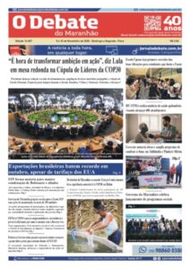 Jornal O Debate do dia 09 e 10/11/2025