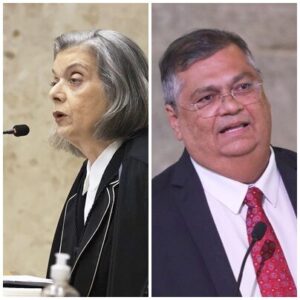 Cármen Lúcia e Flávio Dino defendem o sistema eleitoral e alertam contra os inimigos da democracia