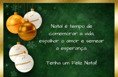 Feliz Natal a todos!