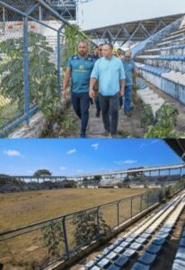 Bacabal – Brandão anuncia projeto de revitalização do Estádio Correão após vistoria ao lado de Roberto Costa… – Blog do Varão