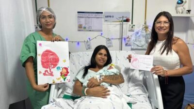 “Meu parto foi maravilhoso”, diz puérpera ao dar à luz no Centro de Parto Normal da Maternidade de Paço do Lumiar