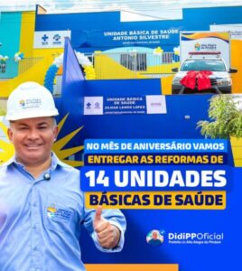 Unidades Básicas de Saúde são reformadas em Alto Alegre do Pindaré