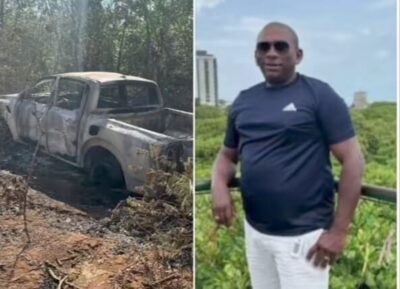 Corpo encontrado em carroceria de caminhonete incendiada é de empresário da Baixada Maranhense
