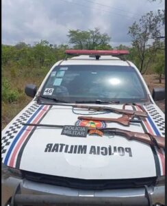 Sambaiba: pai abusa sexualmente de duas crianças e é preso com armas de fogo