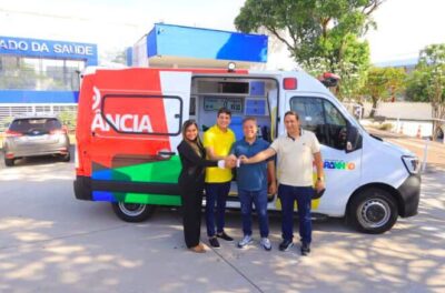 Paço do Lumiar recebe mais uma ambulância do Governo do MA